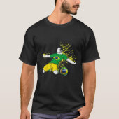 Zwart Brazilië T-shirt 01 (Voorkant)