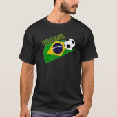 Zwart Brazilië T-shirt 03 (Voorkant)