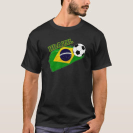 Zwart Brazilië T-shirt 03