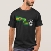 Zwart Brazilië T-shirt 05 (Voorkant)
