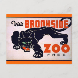 zwart briefkaart