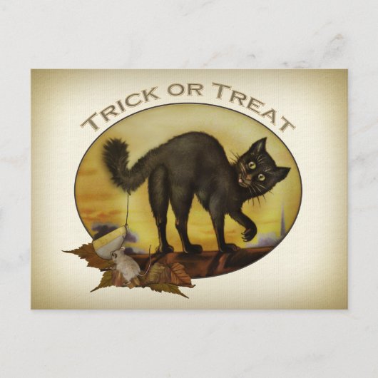  zwart Briefkaart (Voorkant)