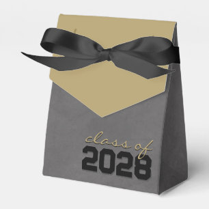 Zwart & Brons Krijtbord Afstuderen Geschenkdozen Bedankdoosjes