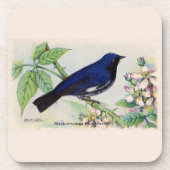 Zwart-bruin Bier Onderzetter (Voorkant)