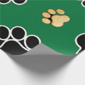 Zwart-bruin en bruin papier voor honden (Hoek)