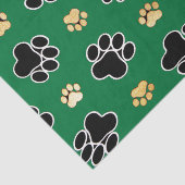 Zwart-bruin en bruin papier voor honden (Detail)