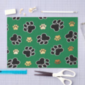 Zwart-bruin en bruin papier voor honden (Craft)
