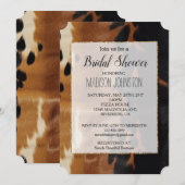 Zwart Bruin Goud Koeienhuid Zuidwest Kaart (Voorkant / Achterkant)