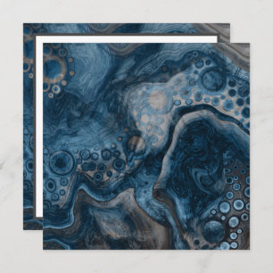 Zwart, bruin, grijs en blauw Abstract modern
