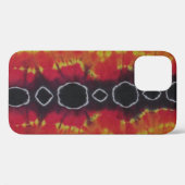 Zwart Bubbles Tie Dye Case-Mate iPhone Case (Achterkant (horizontaal))
