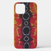 Zwart Bubbles Tie Dye Case-Mate iPhone Case (Achterkant)
