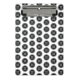 Zwart Button Mini Klembord