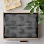 Zwart cadeaupapier met hoofdletter tissuepapier (Geschenk)