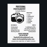 Zwart camerapictogram, fotograaf, fotografische hi flyer<br><div class="desc">Zwart camerapictogram,  fotograaf,  fotografie Adverteren broers door de winkel van het Visitekaartje.</div>