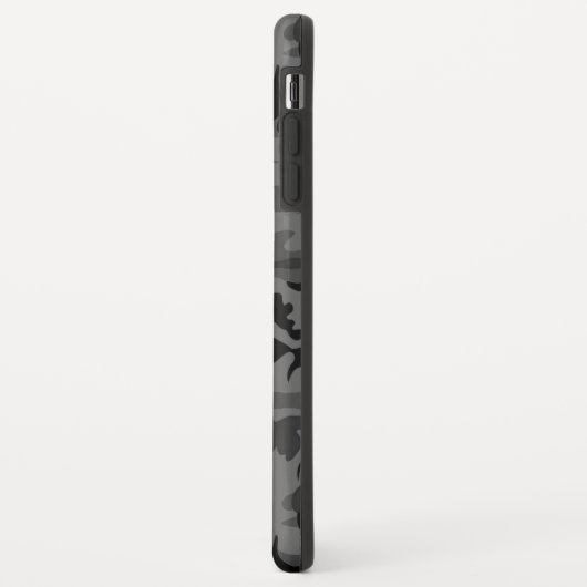 Zwart Camo Patroon Case-Mate iPhone Case (Achterkant/links)