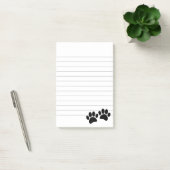 Zwart-Cartoon zwart-witpapier, gelinkt Post-it® Notes (Kantoor)
