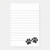 Zwart-Cartoon zwart-witpapier, gelinkt Post-it® Notes (Voorkant)