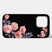 Zwart Case-Mate iPhone Case (Achterkant (horizontaal))