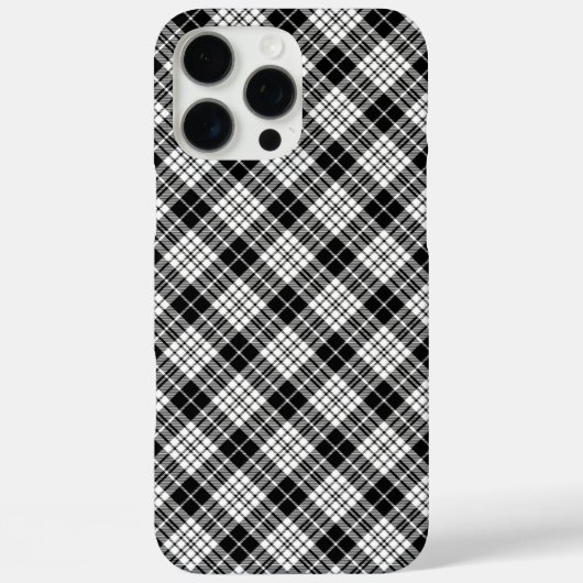 Zwart Case-Mate iPhone Case (Achterkant)