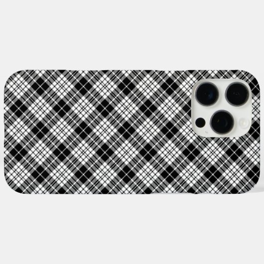Zwart Case-Mate iPhone Case (Achterkant (horizontaal))