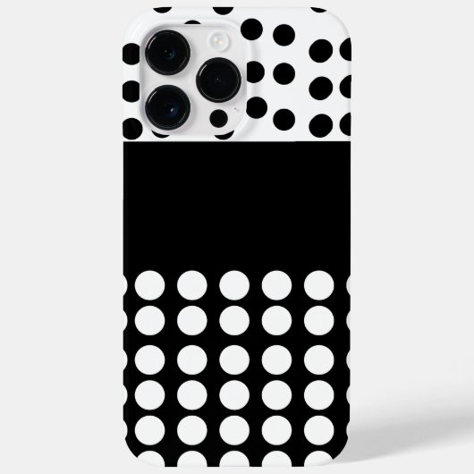 Zwart Case-Mate iPhone Case (Achterkant)