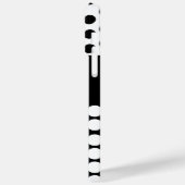 Zwart Case-Mate iPhone Case (Achterkant / Links)