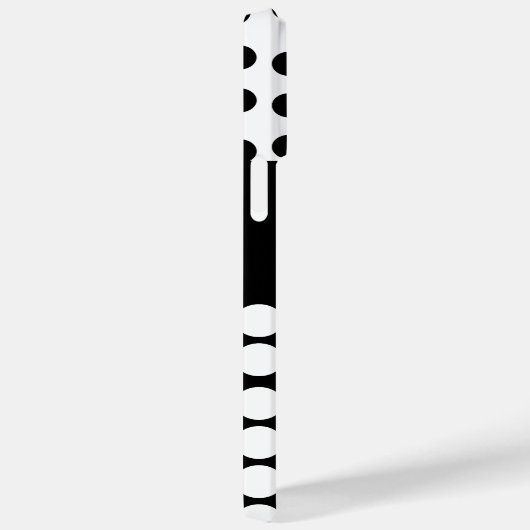 Zwart Case-Mate iPhone Case (Achterkant / Rechts)