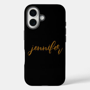 zwart iPhone 16 hoesje