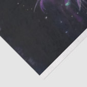 Zwart Cat Moon Tissue Papier (Detail)