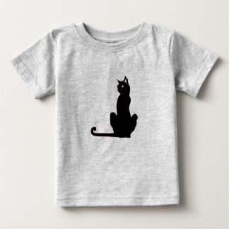 Zwart Cat Ringer T-shirt