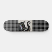 ZWART CAT Skateboard Deck (Horizontaal)