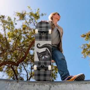 ZWART CAT Skateboard Deck