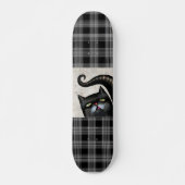 ZWART CAT Skateboard Deck (Voorkant)