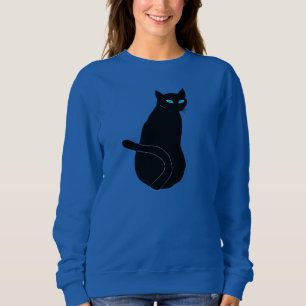 Zwart Cat Sweatshirt