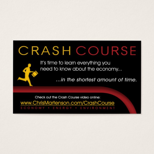 Zwart CC Promo Kaart (Algemeen) (Voorkant)