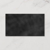 Zwart Chalkboard String Lights Gift Registry Informatiekaartje (Achterkant)