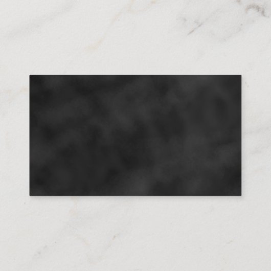 Zwart Chalkboard String Lights Gift Registry Informatiekaartje (Achterkant)