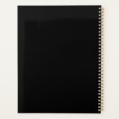 Zwart | Chic Multikleur Doelen Planner (Achterkant)