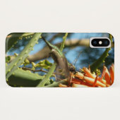 Zwart-Chinese Hummingbird in vlucht Case-Mate iPhone Case (Achterkant (horizontaal))