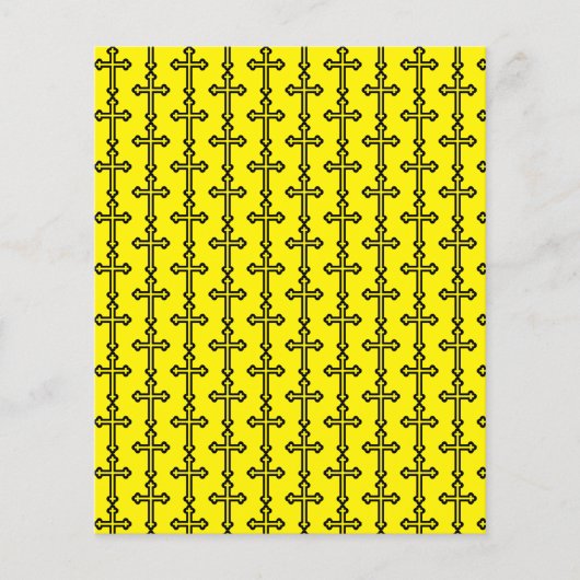 Zwart Christelijk kruis (Voorkant)