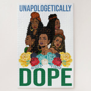 Zwart Christelijk Unapologetisch Dope-vrienden Legpuzzel