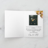 Zwart Classic Elegante bruiloft uitnodiging (Binnen)