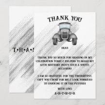 Zwart Classic Retro Auto  Aquarel