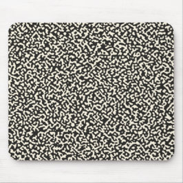 Zwart comppositietboek naadloos patroon muismat