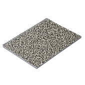 Zwart comppositietboek naadloos patroon notitieboek (Linkerzijde)