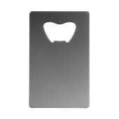 Zwart Creditkaart Flessenopener (Achterkant)