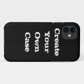 Zwart Creëer Uw eigen Hoesje (Achterkant (horizontaal))