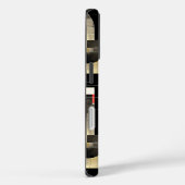 Zwart & Crème Gebalanceerd Geometrisch Kunst Phone Case-Mate iPhone Case (Achterkant / Rechts)