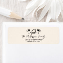  Zwart & Crème Hand getekend Vrolijk Kerstfeest