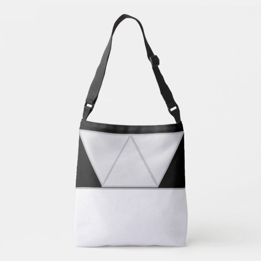 Zwart Crossbody Tas (Achterkant)